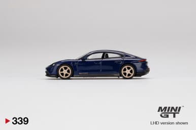 Porsche Taycan Turbo S Gentian Blue Metallic