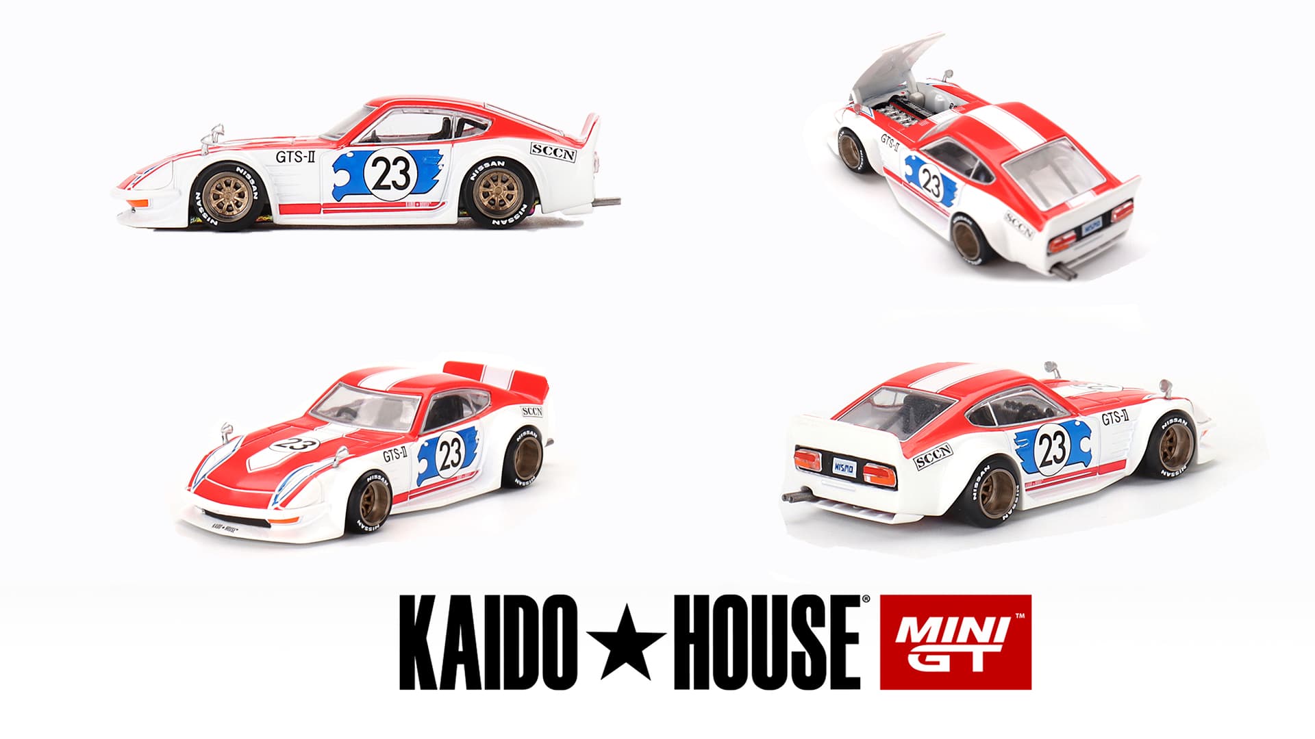 Kaido House and MiniGT Die-Cast Collectibles